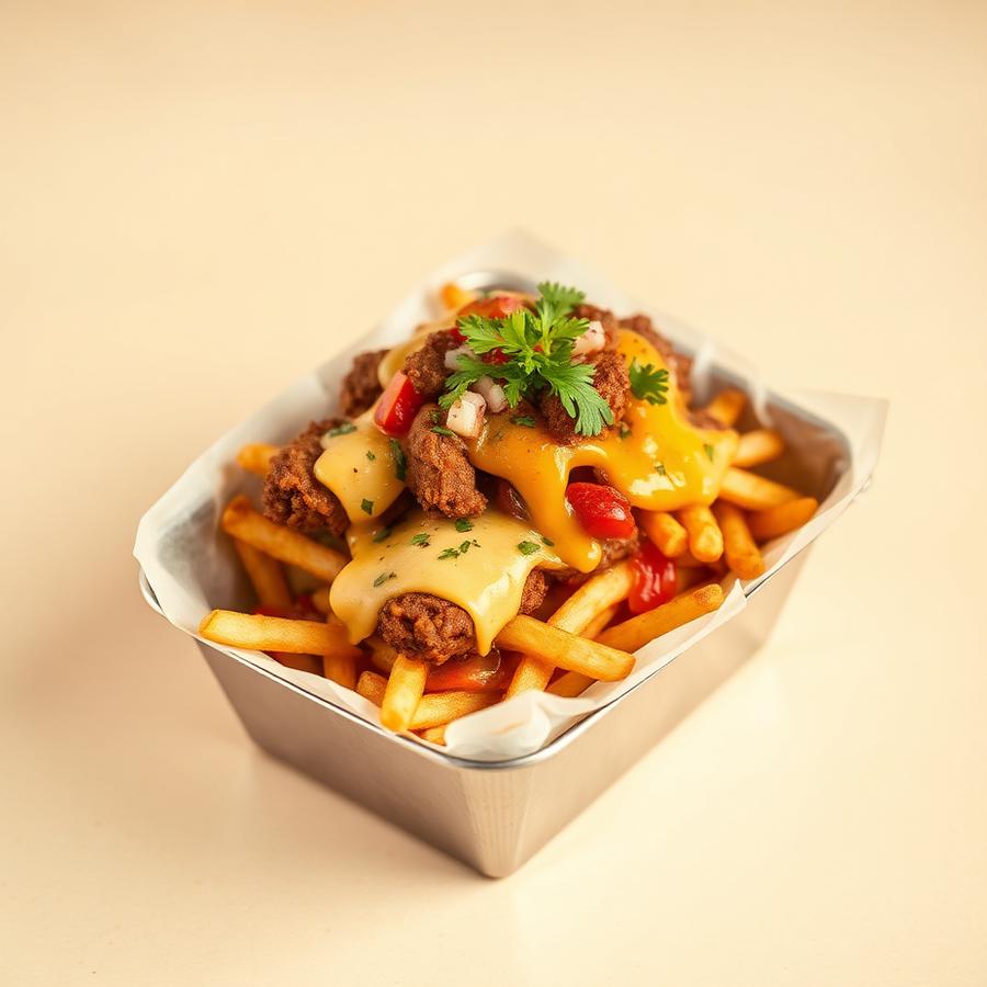Kapsalon met kip en kaas